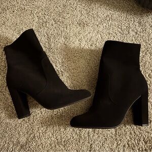 Black booties